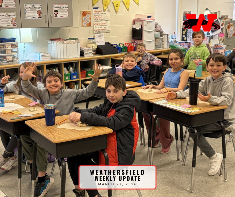 Weathersfield Weekly - March 27th, 2026